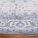 Safavieh Arizona 6'-0" x 6'-0" Rug in Beige / Light Blue