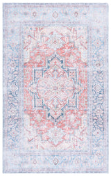 Safavieh Arizona 4'-0" x 6'-0" Rug in Rust / Blue