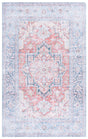 Safavieh Arizona 4'-0" x 6'-0" Rug in Rust / Blue