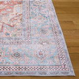 Safavieh Arizona 5'-0" x 8'-0" Rug in Rust / Blue