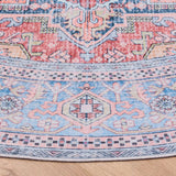 Safavieh Arizona 6'-0" x 6'-0" Rug in Rust / Blue