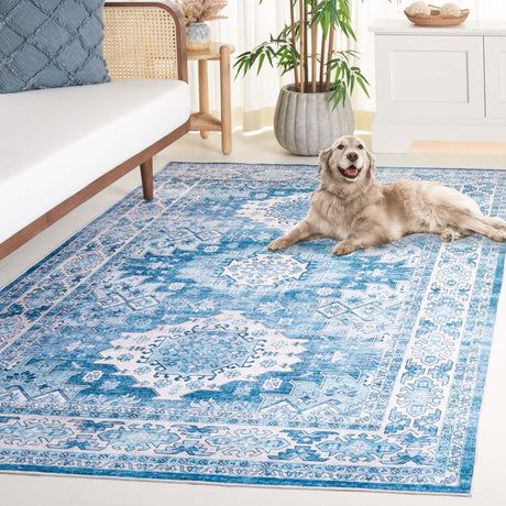 Safavieh Arizona Arz512L Light Blue/Blue Rug.