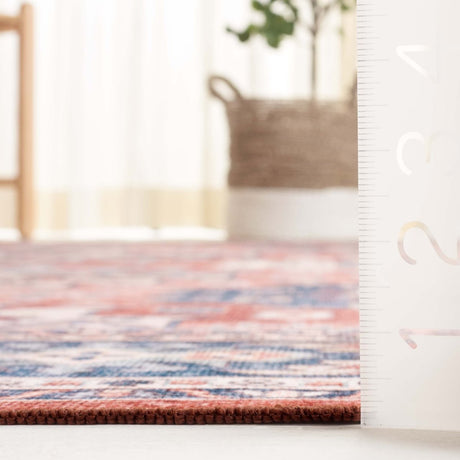 Safavieh Arizona Arz512M Blue/Rust Rug.