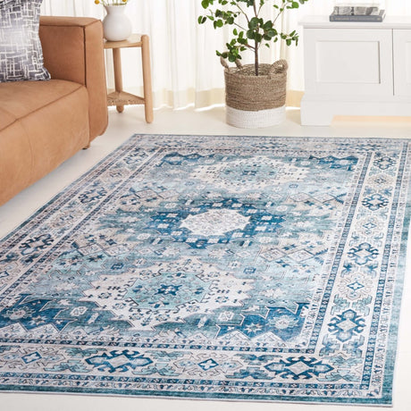 Safavieh Arizona Arz512W Sage/Aqua Rug.