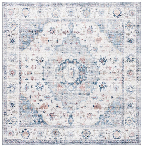 Safavieh Arizona 6'-0" x 6'-0" Rug in Light Blue / Ivory