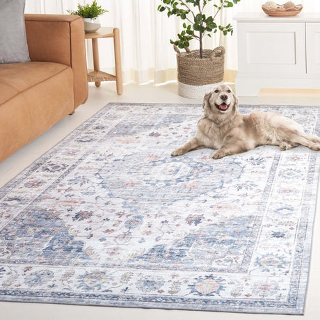 Safavieh Arizona Arz517L Light Blue/Ivory Rug.