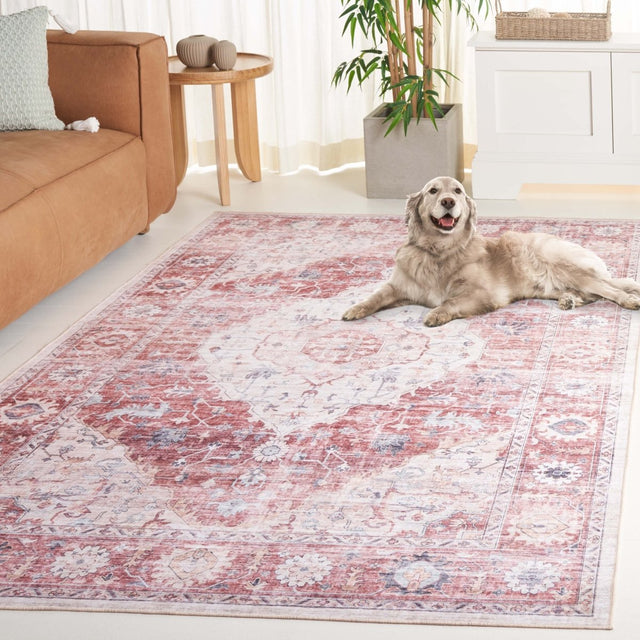 Safavieh Arizona Arz517P Light Red/Beige Rug.