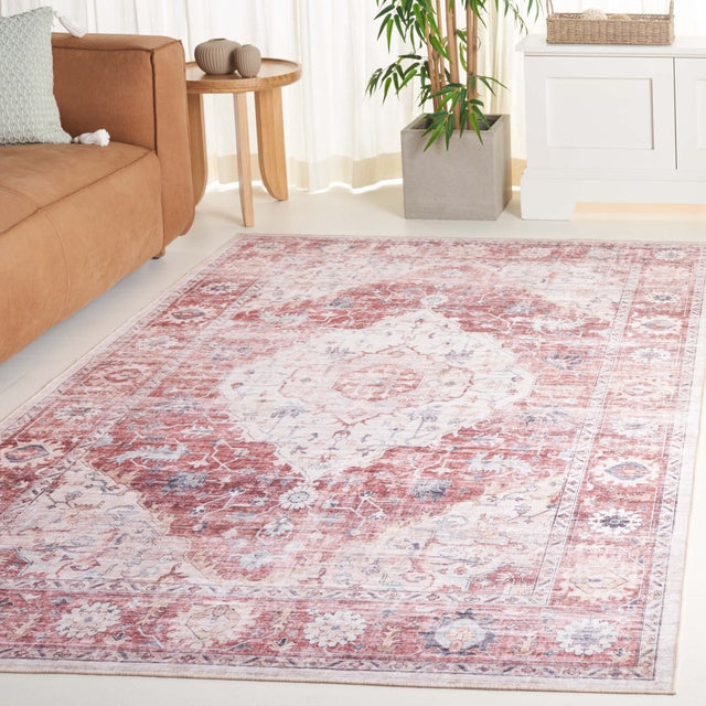 Safavieh Arizona Arz517P Light Red/Beige Rug.