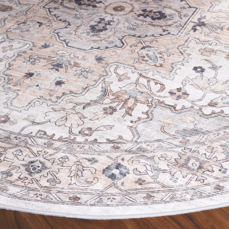 Safavieh Arizona 6'-0" x 6'-0" Rug in Peach / Beige