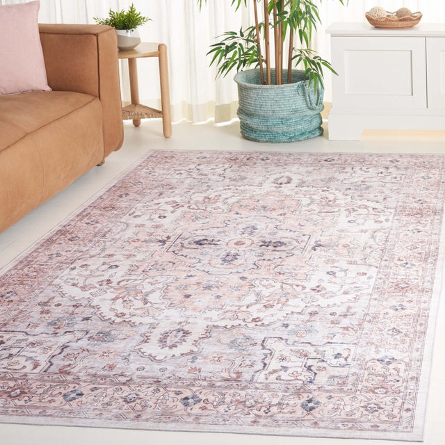 Safavieh Arizona Arz520U Peach/Beige Rug.