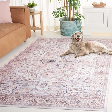 Safavieh Arizona Arz520U Peach/Beige Rug.