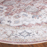 Safavieh Arizona 6'-0" x 6'-0" Rug in Beige / Rust
