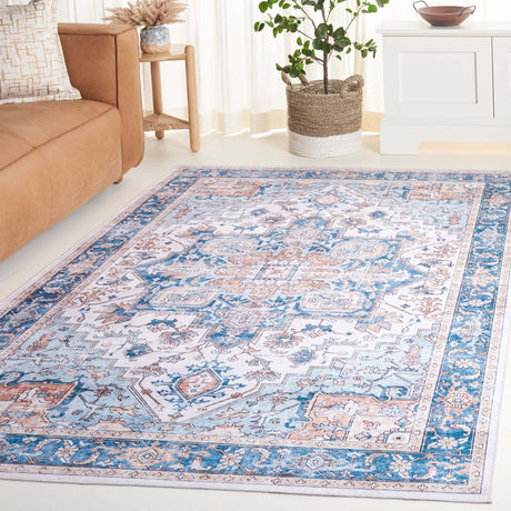 Safavieh Arizona Arz523M Blue/Beige Rug.