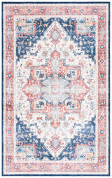 Safavieh Arizona Arz523P Rust/Dark Blue Rug.