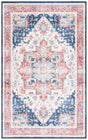 Safavieh Arizona Arz523P Rust/Dark Blue Rug.
