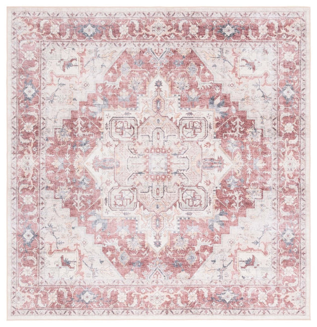 Safavieh Arizona Arz523Q Rust/Beige Rug.