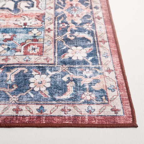 Safavieh Arizona Arz523T Brown/Blue Rug.