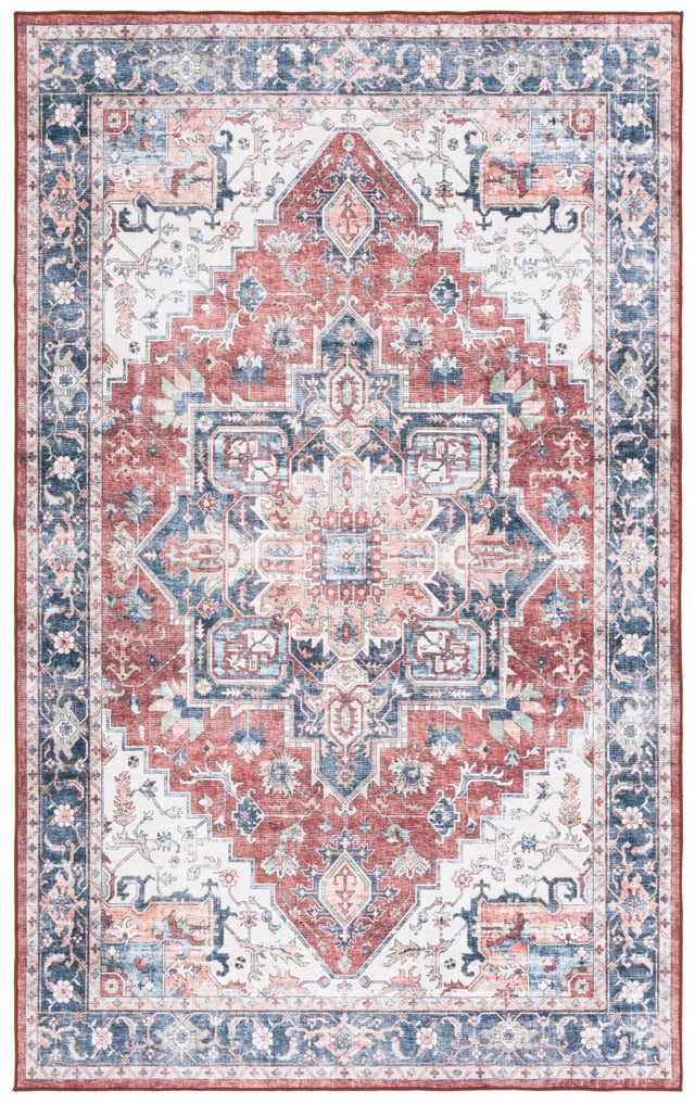 Safavieh Arizona Arz523T Brown/Blue Rug.