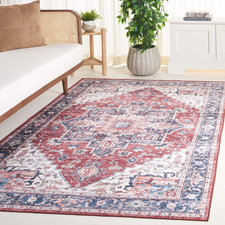 Safavieh Arizona Arz523T Brown/Blue Rug.