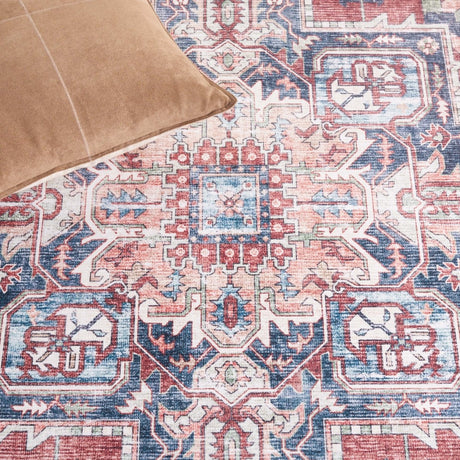 Safavieh Arizona Arz523T Brown/Blue Rug.