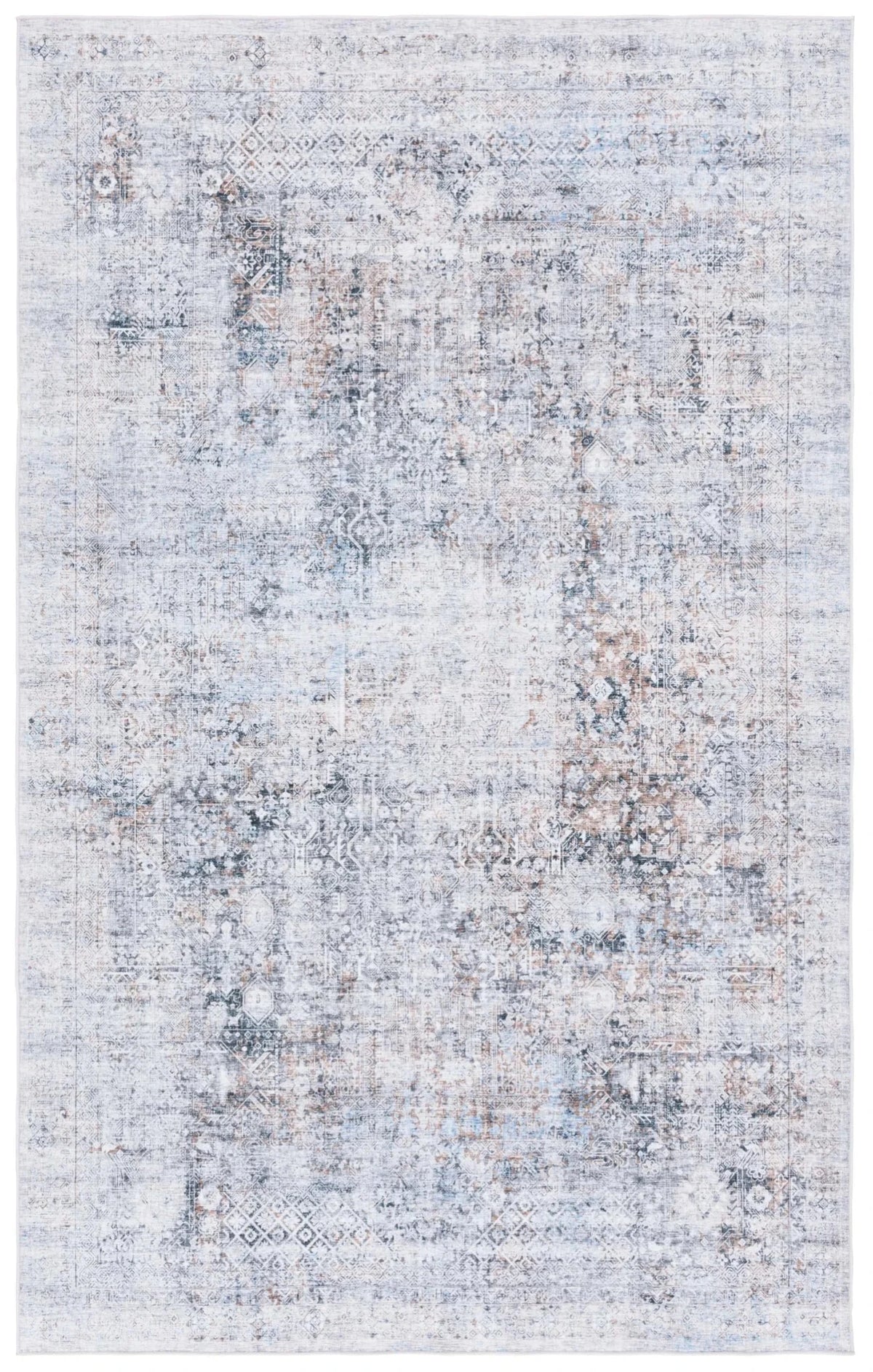 Safavieh Arizona 4'-0" x 6'-0" Rug in Beige / Charcoal