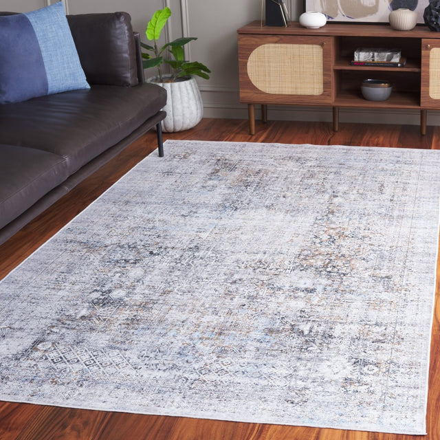 Safavieh Arizona Arz539B Beige/Charcoal Rug.