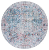 Safavieh Arizona 6'-0" x 6'-0" Rug in Blue / Rust