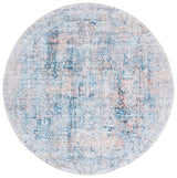 Safavieh Arizona Arz539M Blue/Rust Rug.