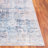 Safavieh Arizona 4'-0" x 6'-0" Rug in Navy / Beige