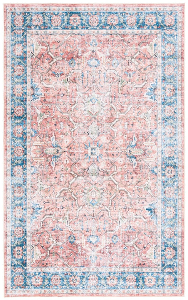 Safavieh Arizona Arz559Q Rust/Aqua Rug.