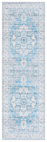 Safavieh Arizona Arz913B Grey/Turquoise Rug.