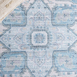 Safavieh Arizona Arz913B Grey/Turquoise Rug.