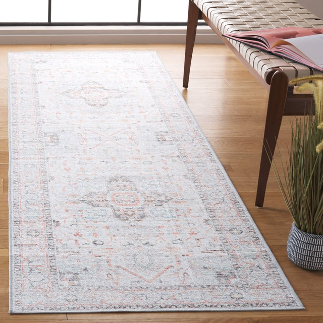 Safavieh Arizona Arz913F Light Grey/Light Green Rug.