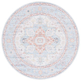Safavieh Arizona Arz913K Turquoise/Rust Rug.