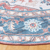 Safavieh Arizona Arz913Q Rust/Blue Rug.