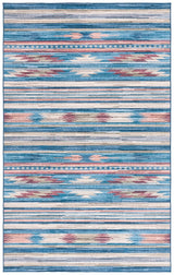 Safavieh Arizona Arz930M Blue/Rust Rug.