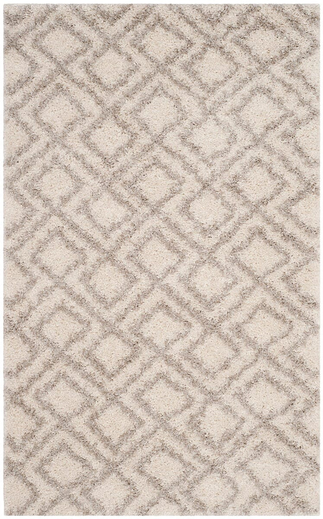 Safavieh Arizona Shag Asg740A Ivory / Beige Rugs.