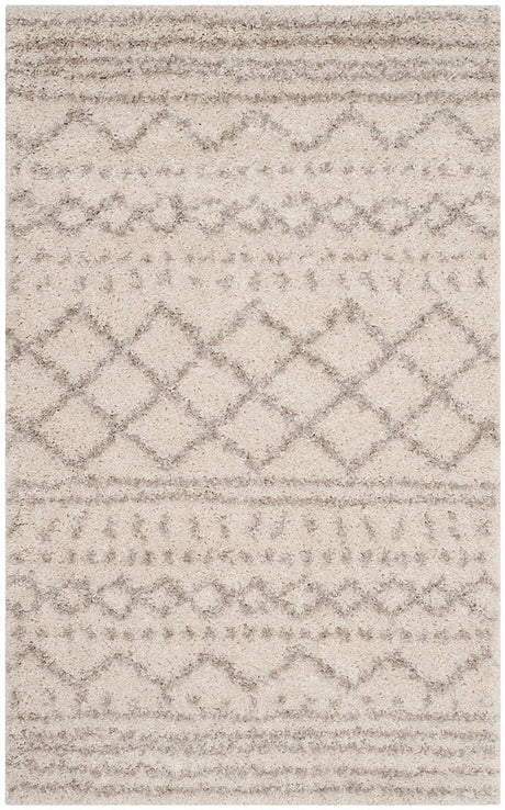 Safavieh Arizona Shag Asg741A Ivory/Beige Rug.