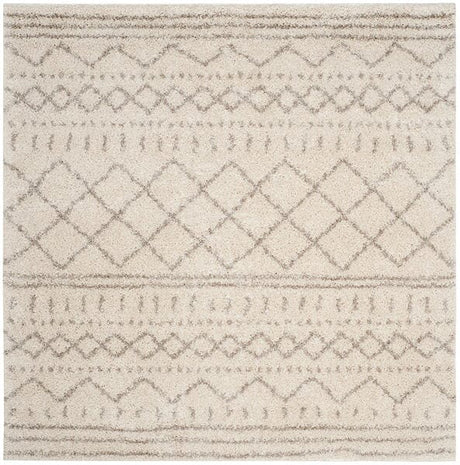 Safavieh Arizona Shag Asg741A Ivory/Beige Rug.