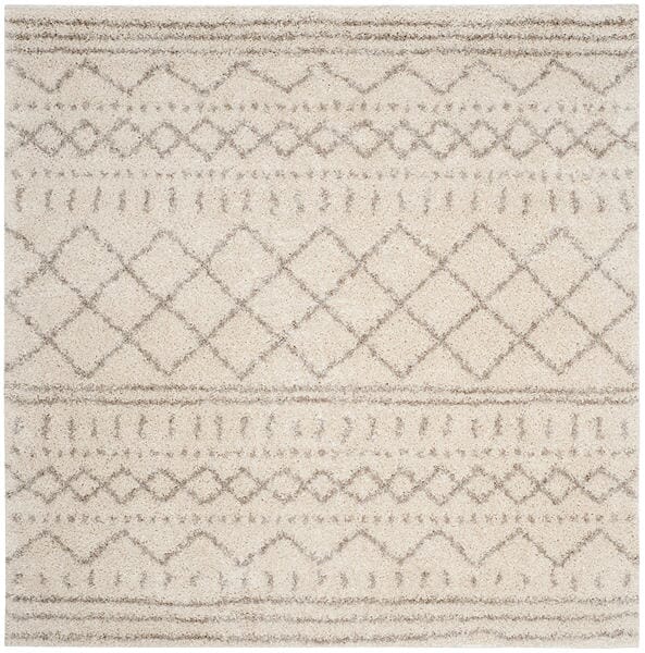 Safavieh Arizona Shag Asg741A Ivory/Beige Rug.