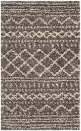 Safavieh Arizona Shag Asg741B Brown/Ivory Rug.