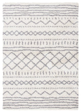 Safavieh Arizona Shag Asg741F Ivory/Grey Rug.