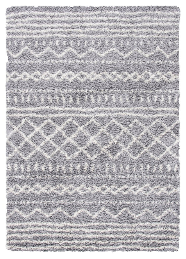 Safavieh Arizona Shag Asg741G Grey/Ivory Rug.