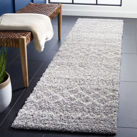 Safavieh Arizona Shag Asg741G Grey/Ivory Rug.