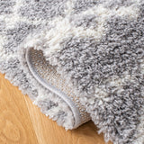 Safavieh Arizona Shag Asg741G Grey/Ivory Rug.