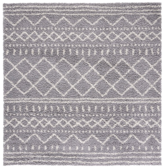 Safavieh Arizona Shag Asg741G Grey/Ivory Rug.