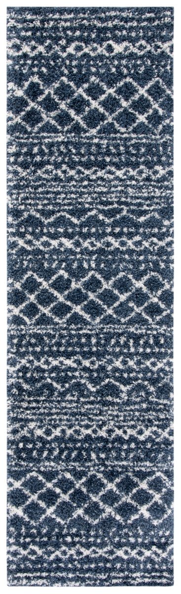 Safavieh Arizona Shag Asg741L Slate Blue/Ivory Rugs.