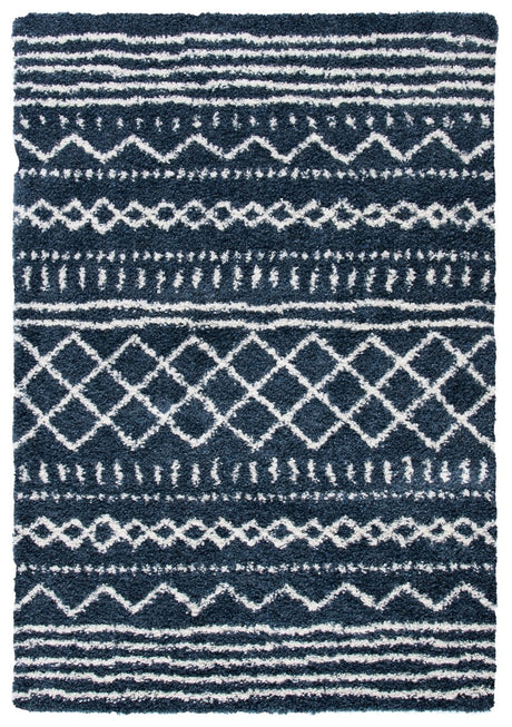 Safavieh Arizona Shag Asg741L Slate Blue/Ivory Rugs.