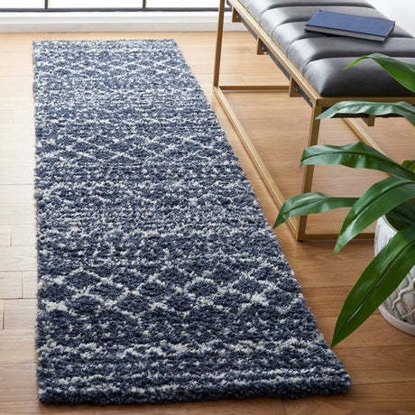 Safavieh Arizona Shag Asg741L Slate Blue/Ivory Rugs.