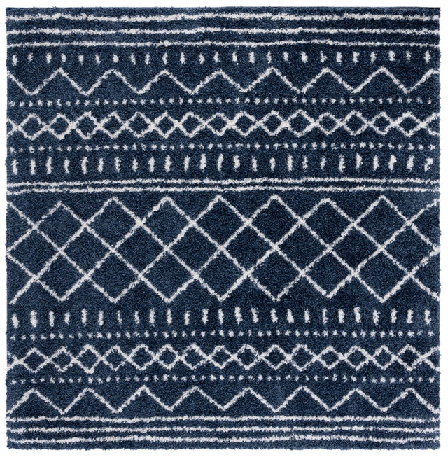 Safavieh Arizona Shag Asg741L Slate Blue/Ivory Rugs.